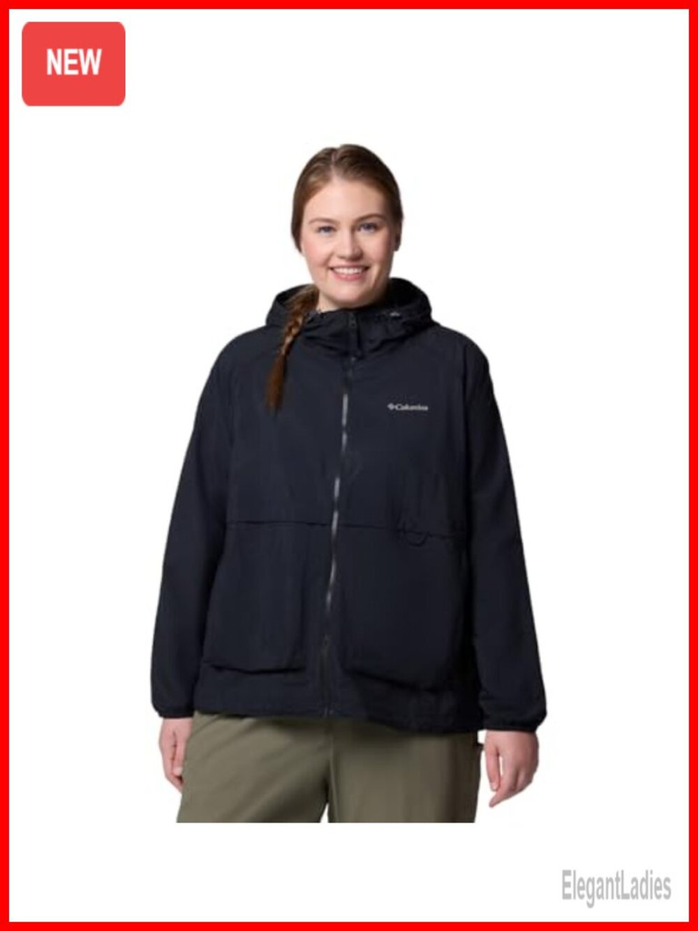 Spire Valley Windbreaker Anorak Long Sleeve Regular Fit Omni-Shield